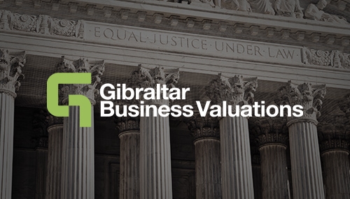 columns with gibraltar logo